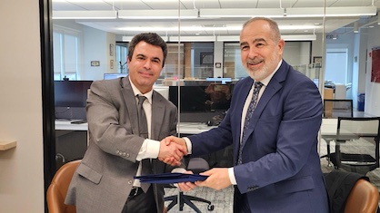 Mr. Avedis Seferian (left) and Mr. Selcuk Mehmet Kaya are looking forward to great results  © 2024 IHKIB