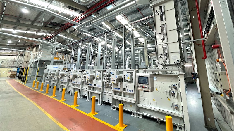 ANDRITZ reXline tearing for textile recycling at Sealy Australia’s mattress plant in Brisbane<br />
© 2024 Andritz