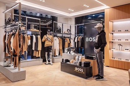 BOSS store in London © Hugo Boss