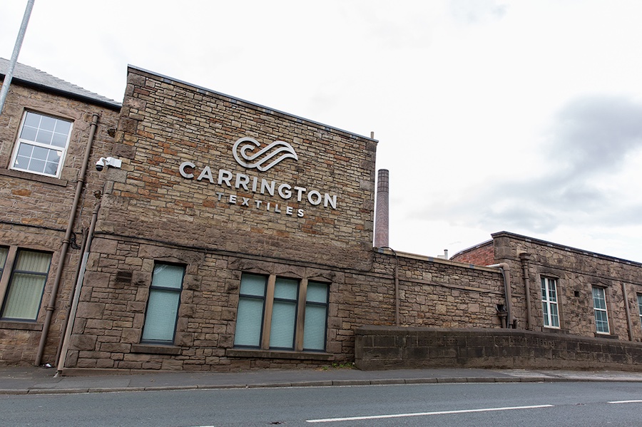 Carrington Textiles Headquarters in Adlington, United Kingdom © 2025 Carrington Textiles