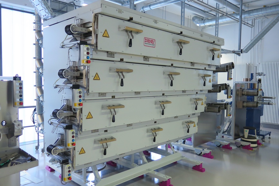 Stabilization furnace for the oxidation of PAN fibers. © 2025 Photo: DITF