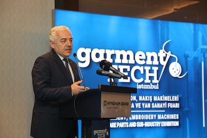 Adil Nalbant, President of Textile Machinery and Accessories Industrialists Association (TEMSAD) © 2024 Teknik Fuarcilik