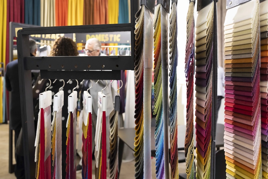 Decorative fabrics for every taste are always on show at Heimtextil like nowhere else  <br />
© 2025 Messe Frankfurt