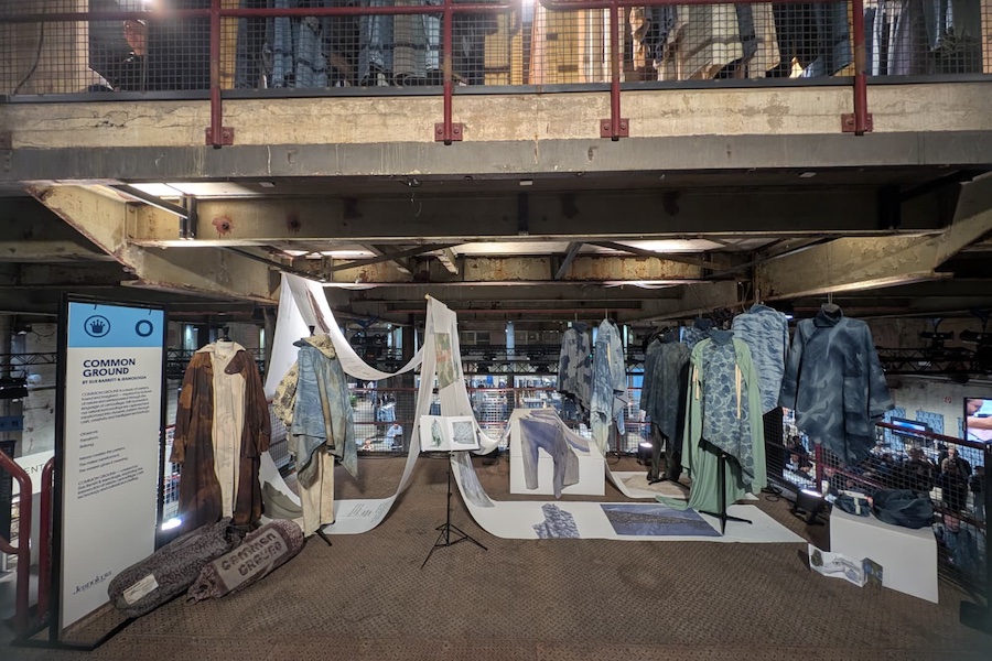 Jeanologia’s presence at Kingpins also includes COMMON GROUND, a collaboration with Sue Barrett exploring the relationship between nature, camouflage, craft and technology. © 2026  Jeanologia