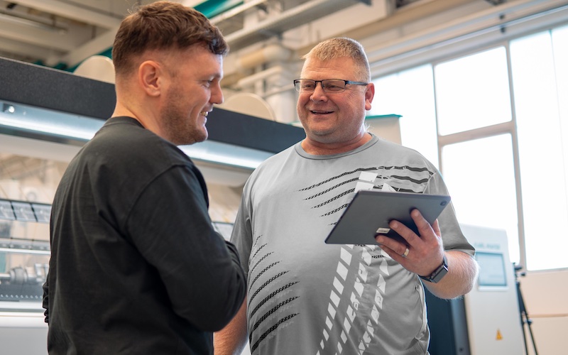 Quality control on a new level - the new AI-based Quality Monitoring System (QMS) © 2024 KM.ON