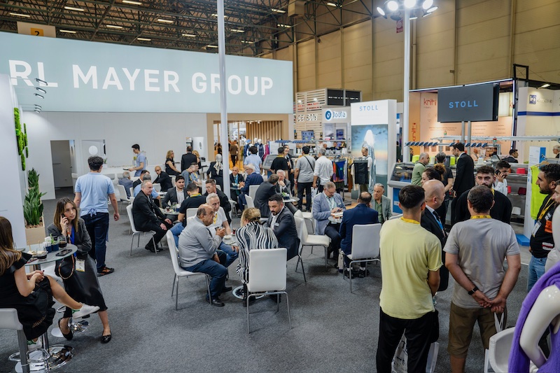 Impression from the booth © 2024 KARL MAYER