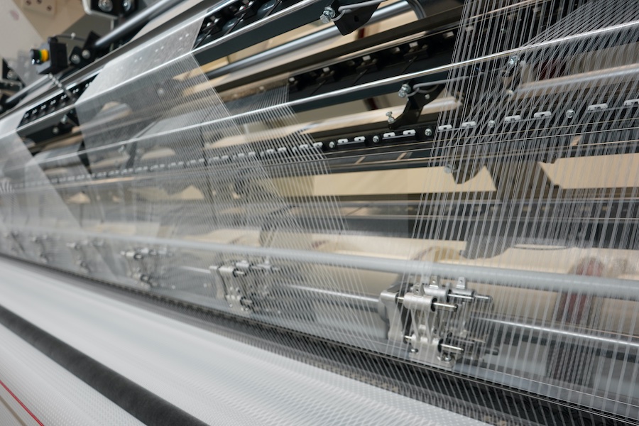 The new 4-bar tricot machine © 2025 KARL MAYER