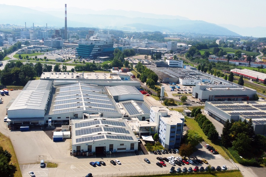 PV-plant at Lenzing site © 2025 Lenzing