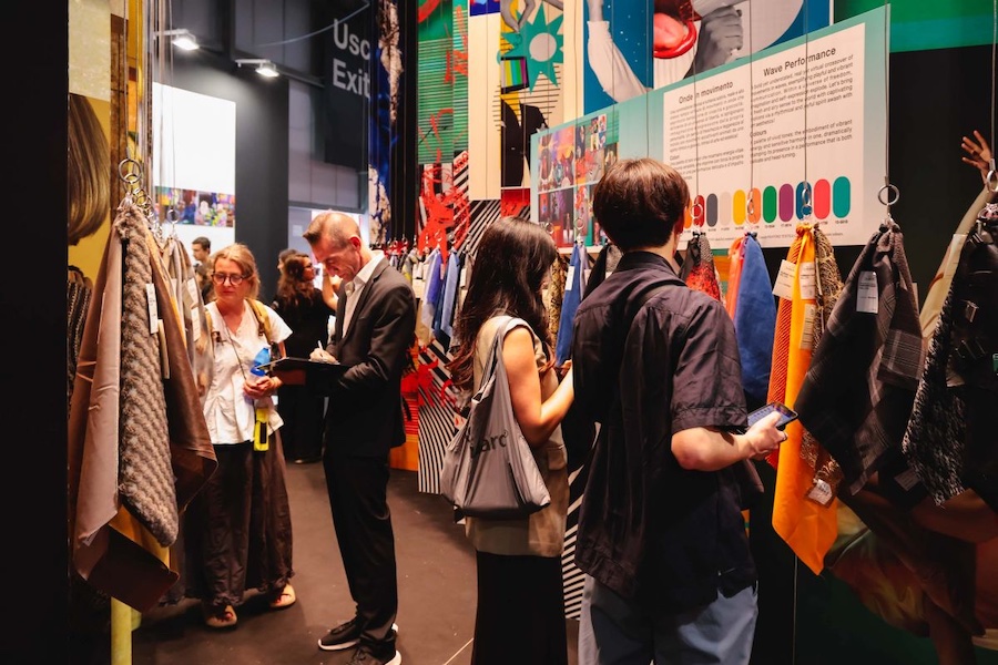 Milano Unica consolidates its position as the leading international trade show for high-end fabrics and accessories © 2025 MILANO UNICA - EXHIBITION