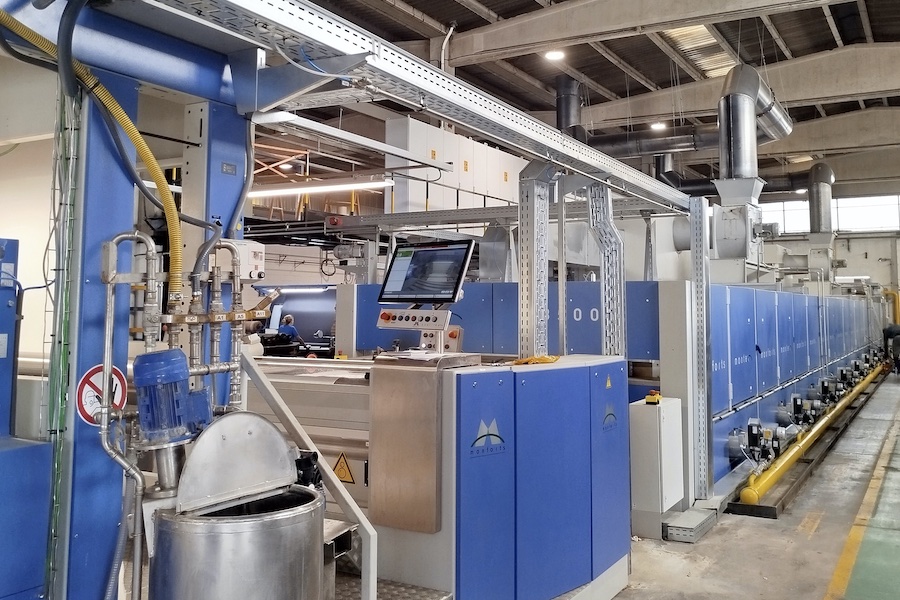 The new nine-chamber Montex 8500-9F. © 2025 Monforts