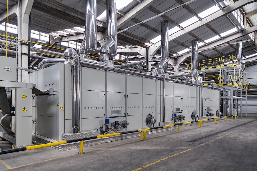 Monforts Thermex dyeing range © 2025  Monforts