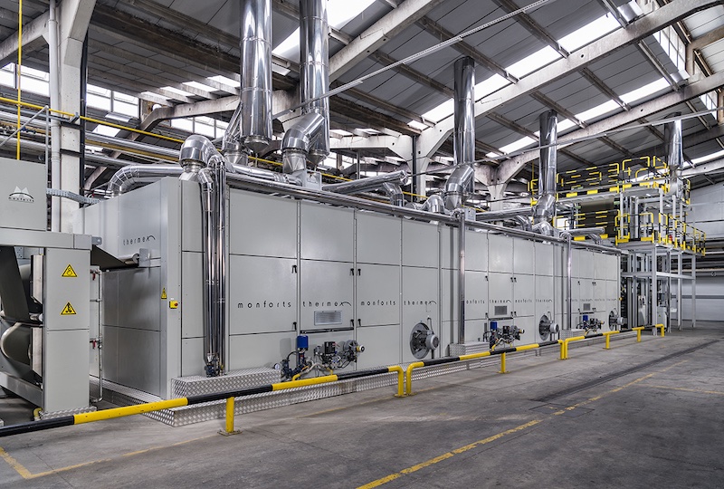 Thermex dyeing range in Turkey © 2024 Monforts