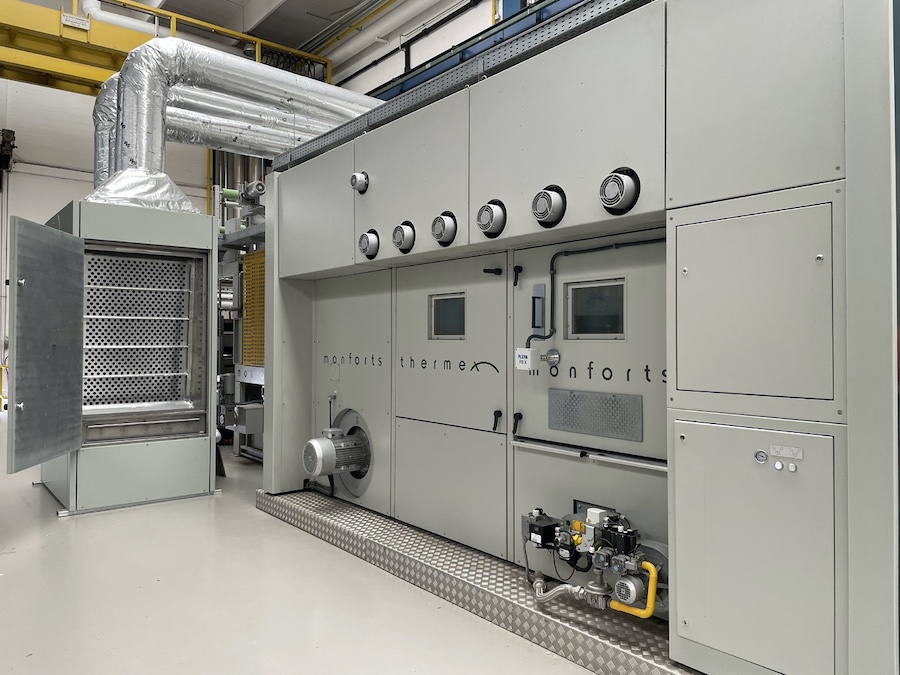 THERMEX line in Monforts Advanced Technology Centre (ATC) © 2026 Monforts