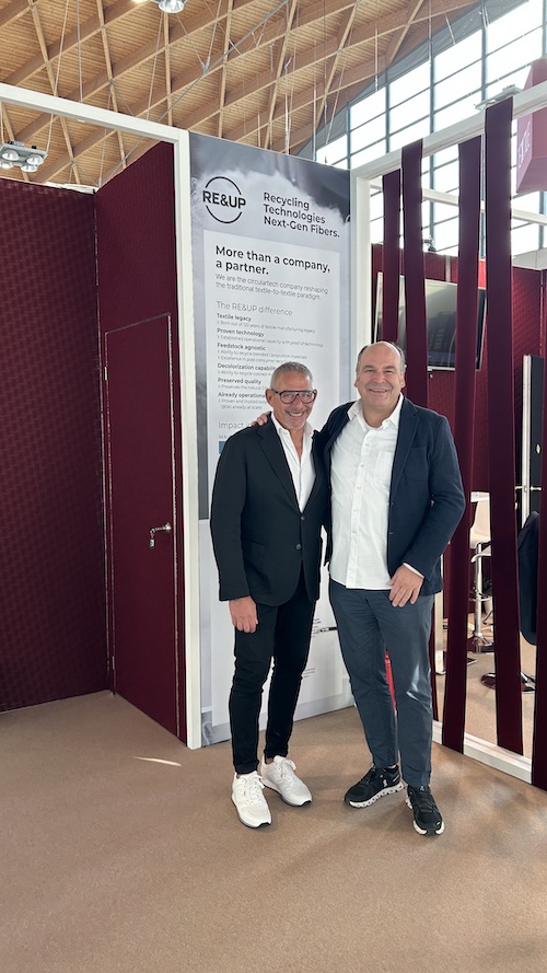 Marco Lucietti - Head of Marketing and Communications - and Andreas Dorner - General Manager © 2025 RE&UP