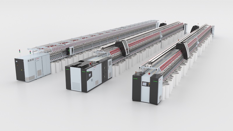 BD Portfolio with BD 480 Plus, BD 8 Twinsuction and BD 8 © 2024 Saurer