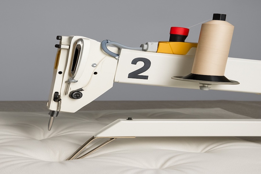 ACG Kinna Automatic will introduce the new Hector industrial sewing machine in Singapore. © 2025 TMAS