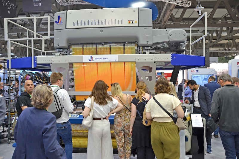 BONAS Jacquard technology at ITMA 2023 © 2024 TexData International