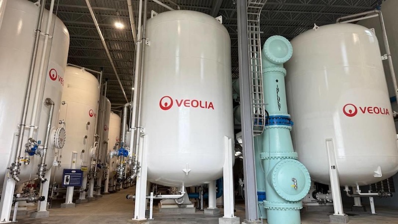 Veolia’s largest PFAS treatment plant sets global standard for protecting drinking water by removing regulated PFAS from up to 30 million gallons of water per day © 2025 Veolia