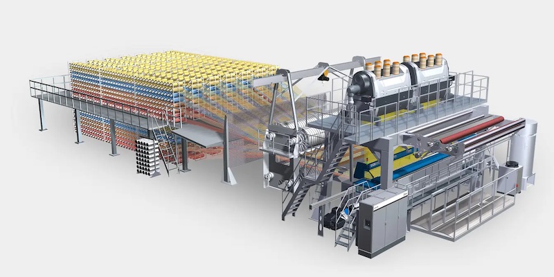 Stäubli carpet weaving system ALPHA 580 UNIVERSAL © 2025 Stäubli